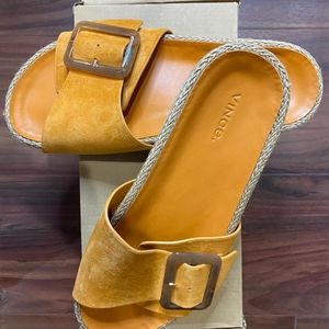 Vince Orange Sandals